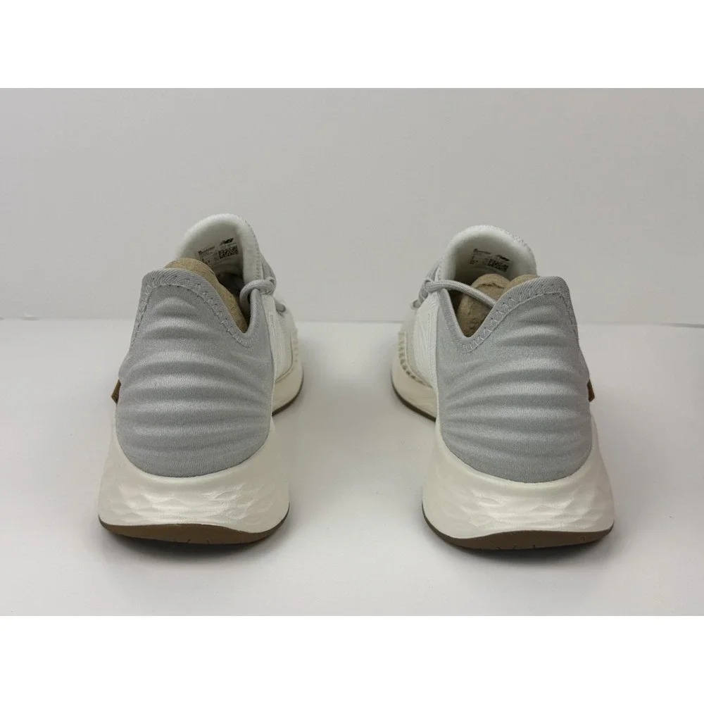New Balance Fresh Foam Roav Running Shoe Women Size 6 White Beige WROAVRW